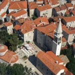 Charming Streets and Stone Walls of Old Town Budva – Historic Coastal Village