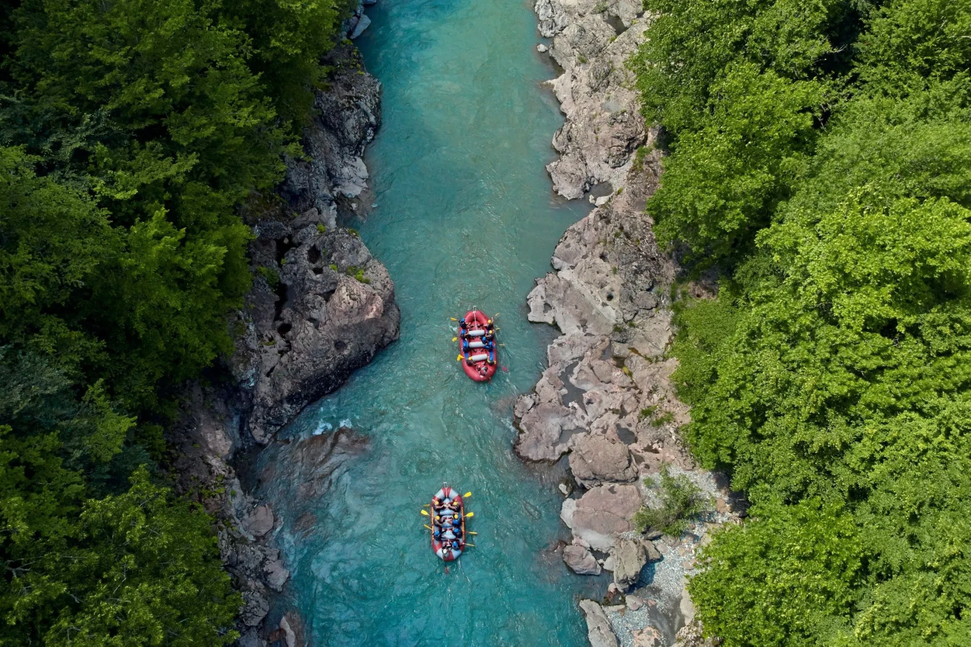 Rafting in Montenegro