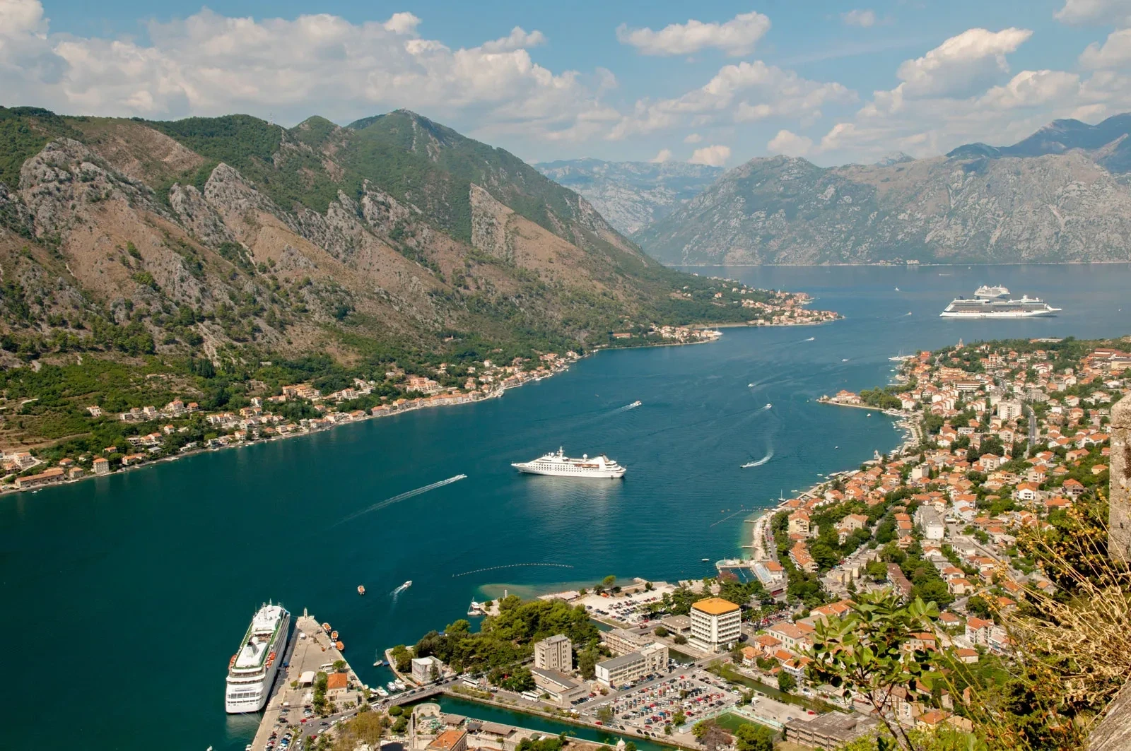 Serene Morning View over Boka Kotorska – Montenegro’s Majestic Bay